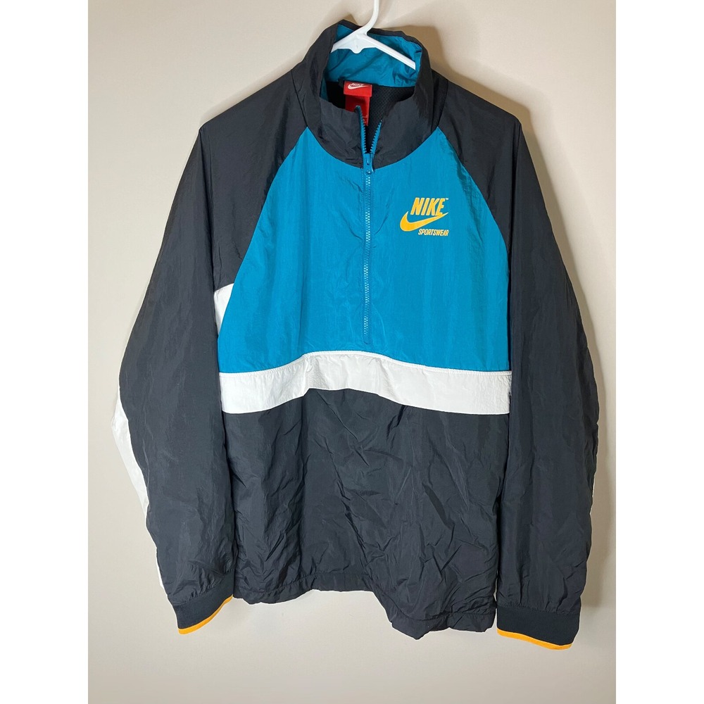 Nike Sportswear Windrunner Pullover Jacket Mens Size L 921743-010